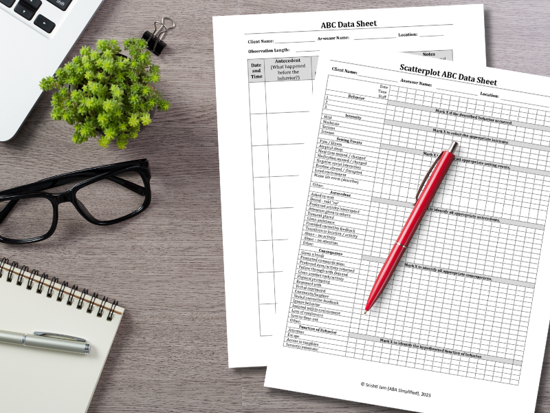 editable abc data sheet